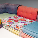 Roche Bobois Kenzo Fabric Mah Jong Sectional Sofa, Set of 15
