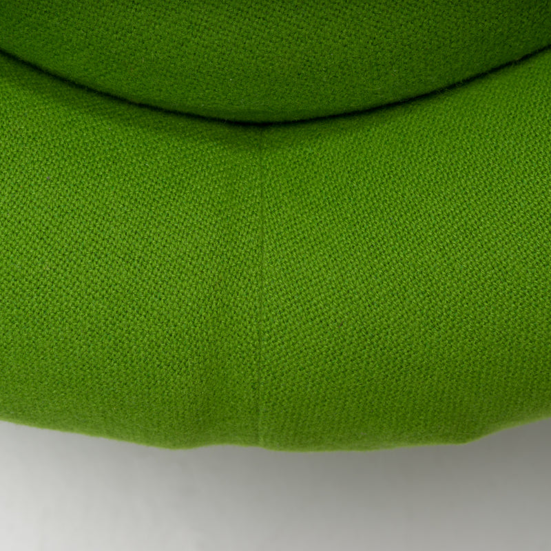 Pierre Paulin for Artifort Green F560 Mushroom Chair & Footstool