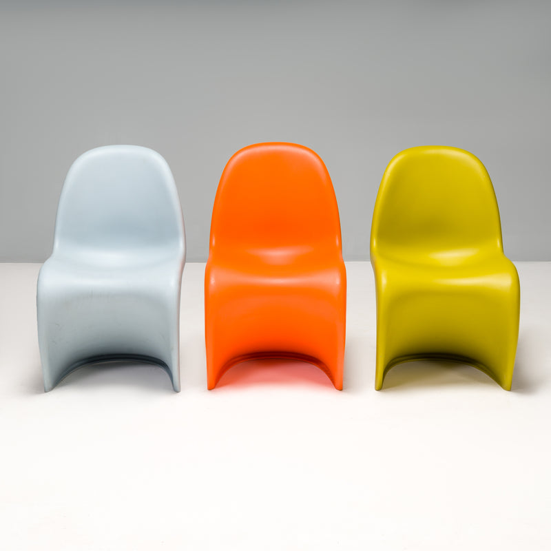 Mid-century Modern Orange Panton Chair by Verner Panton for Vitra