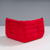 Ligne Roset by Michel Ducaroy Togo Red Modular Sofa, Set of 3