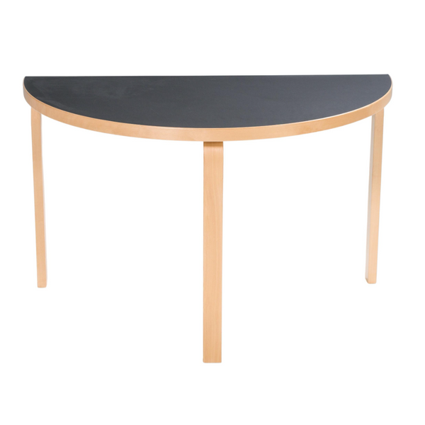 Half circle best sale dining table