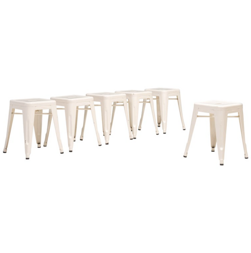 White tolix stools deals