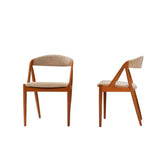 1960's Kai Kristiansen for Schou Andersen Model 31 Dining Chairs, Set of 2