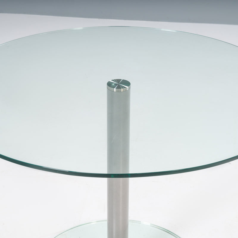 Sir Terence Conran Circle 100 Glass Round Dining Table