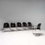 Afra & Tobia Scarpa for B&B Italia Dessau Dining Chairs, Circa 1974, Set of 6