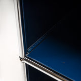USM Haller Swiss Steel Blue Sideboard