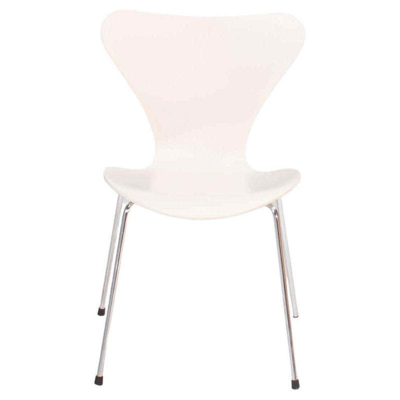 Arne Jacobsen for Fritz Hansen White Series 7 Dining Chair