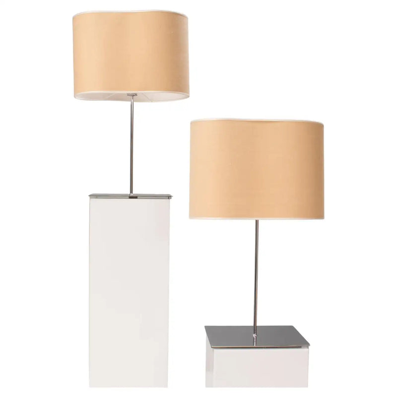 Karboxx by Enrico Franzolini Peggy Natural Jute Table Lamps, Set of 2