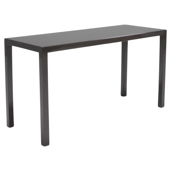 Minotti Grey Lacquered Console Table