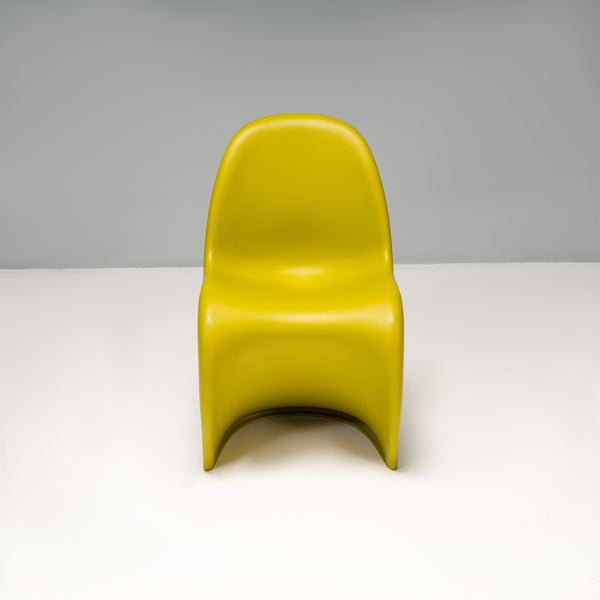 Mid-century Modern Green Panton Chair by Verner Panton for Vitra