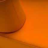 Tacchini by Pearson Lloyd Orange Polar Sofas, Set of 2