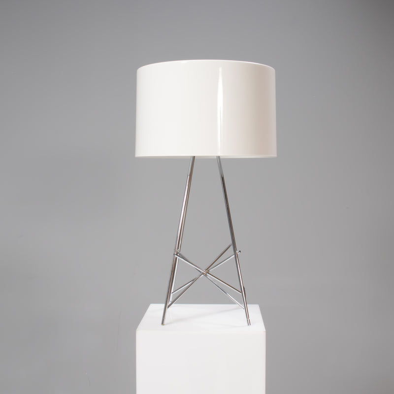 Flos by Rodolfo Dordoni White and Chrome Ray Table Lamp