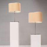 Karboxx by Enrico Franzolini Peggy Natural Jute Table Lamps, Set of 2