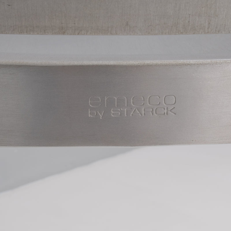 Philippe Starck for Emeco Brushed Aluminium Bar Stools, Set of 4