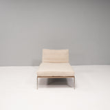 Flexform by Antonio Citterio Beige Happy Chaise Lounge