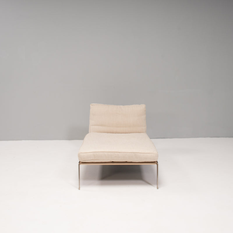 Flexform by Antonio Citterio Beige Happy Chaise Lounge
